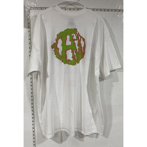 ASAP Worldwide Skull Logo White T Shirt A$AP Mob Size XXL Asap Ferg Asap Rocky - Picture 10 of 10